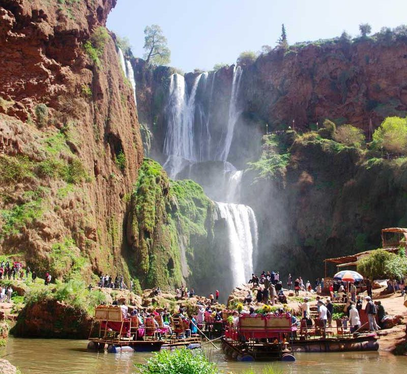 DAY TRIP FROM MARRAKECH TO OUZOUD WATERFALLS
